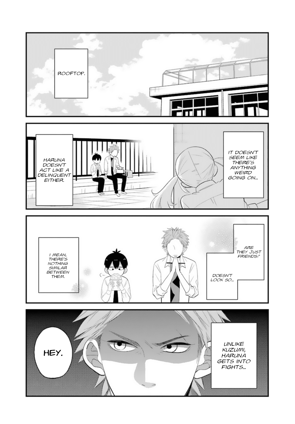 Kuzumi-kun, Kuuki Yometemasu ka? Chapter 0.9 page 9 - Chapter 0.9: Yahkeeism Haruna-kun