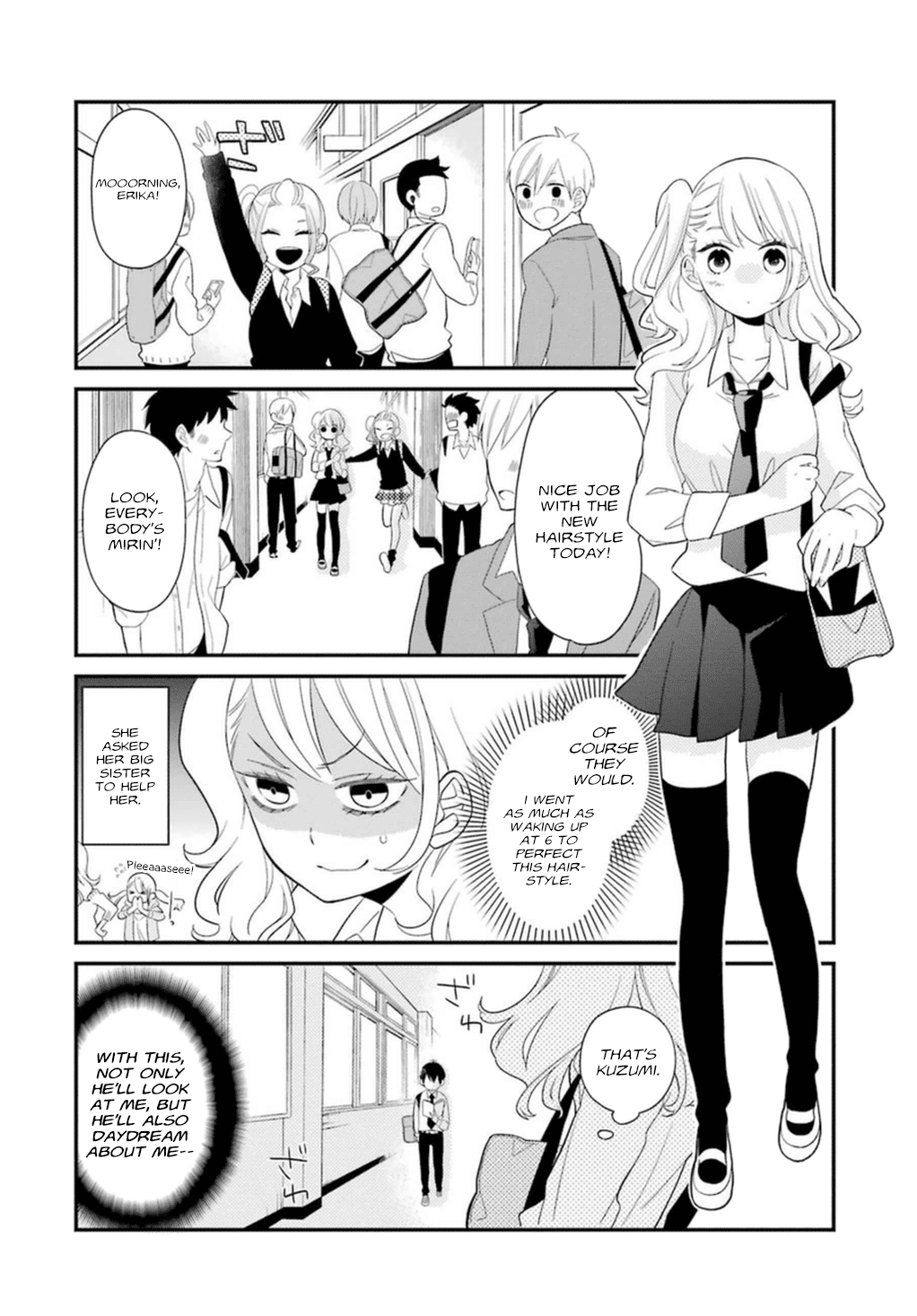 Kuzumi-kun, Kuuki Yometemasu ka? Chapter 1 page 12 - Chapter 1: I always think of Kuzumi!