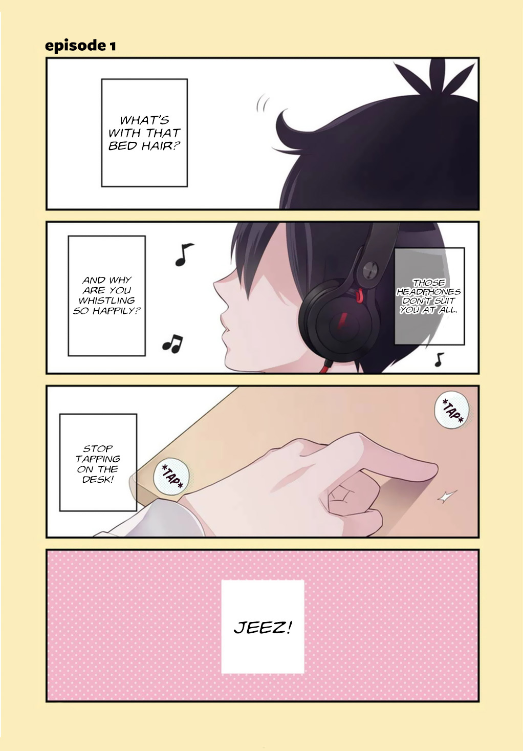 Kuzumi-kun, Kuuki Yometemasu ka? Chapter 1 page 2 - Chapter 1: I always think of Kuzumi!
