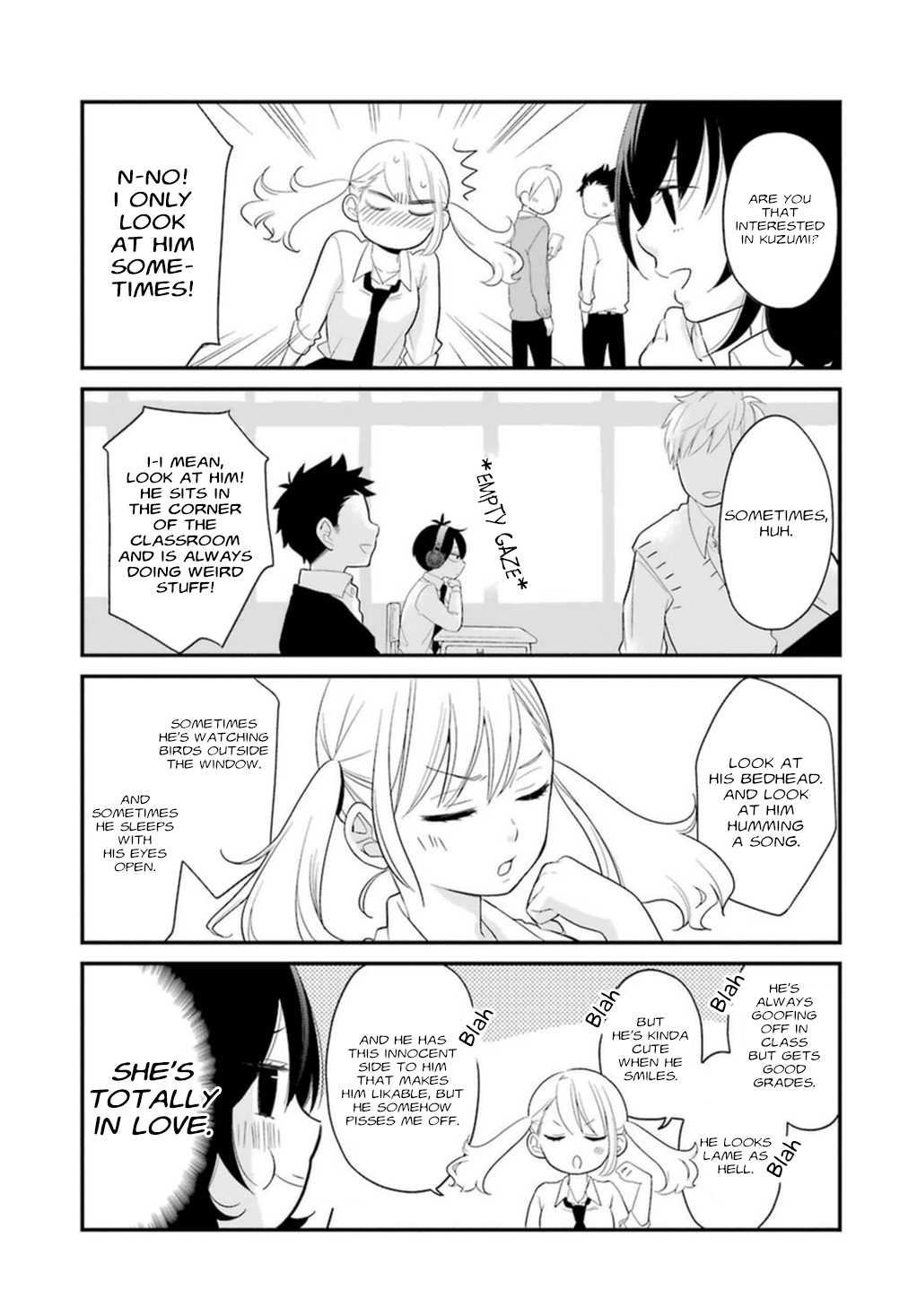 Kuzumi-kun, Kuuki Yometemasu ka? Chapter 1 page 5 - Chapter 1: I always think of Kuzumi!