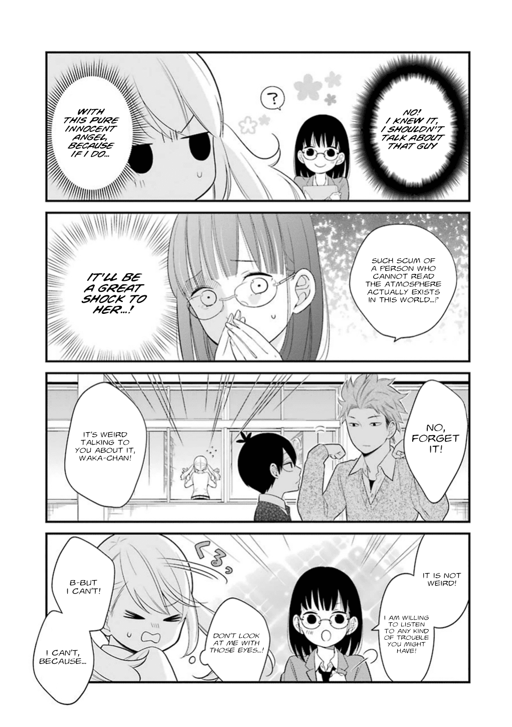 Kuzumi-kun, Kuuki Yometemasu ka? Chapter 12 page 18 - Chapter 12: Be Quiet in the Library