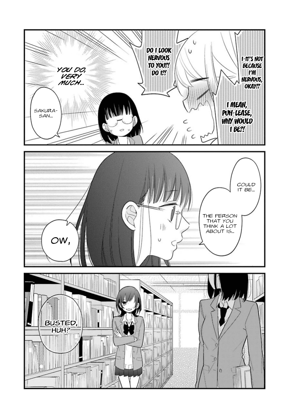 Kuzumi-kun, Kuuki Yometemasu ka? Chapter 12 page 25 - Chapter 12: Be Quiet in the Library