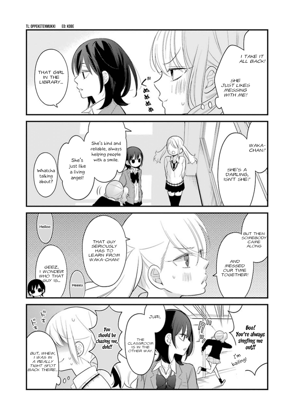 Kuzumi-kun, Kuuki Yometemasu ka? Chapter 12 page 28 - Chapter 12: Be Quiet in the Library