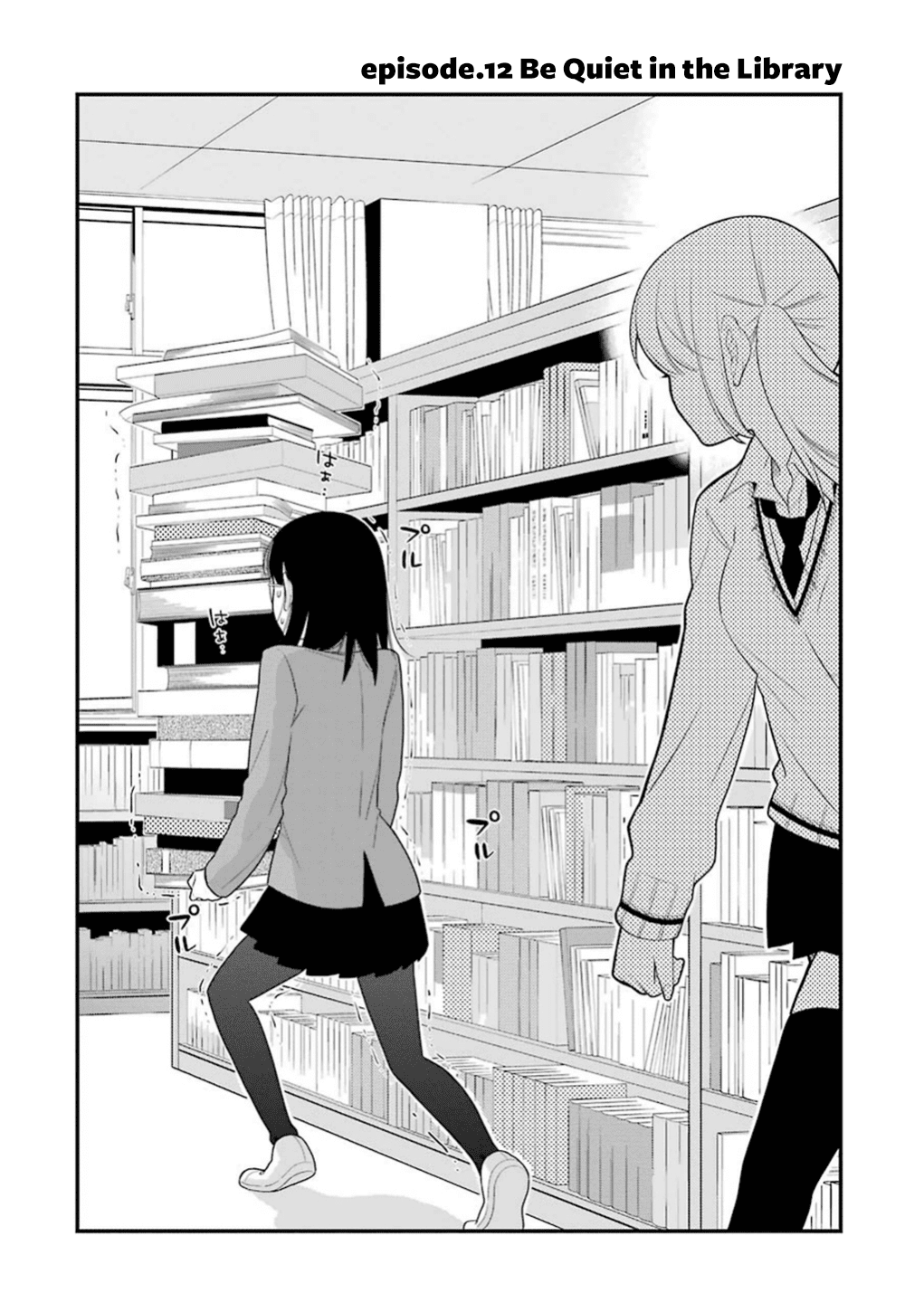 Kuzumi-kun, Kuuki Yometemasu ka? Chapter 12 page 9 - Chapter 12: Be Quiet in the Library