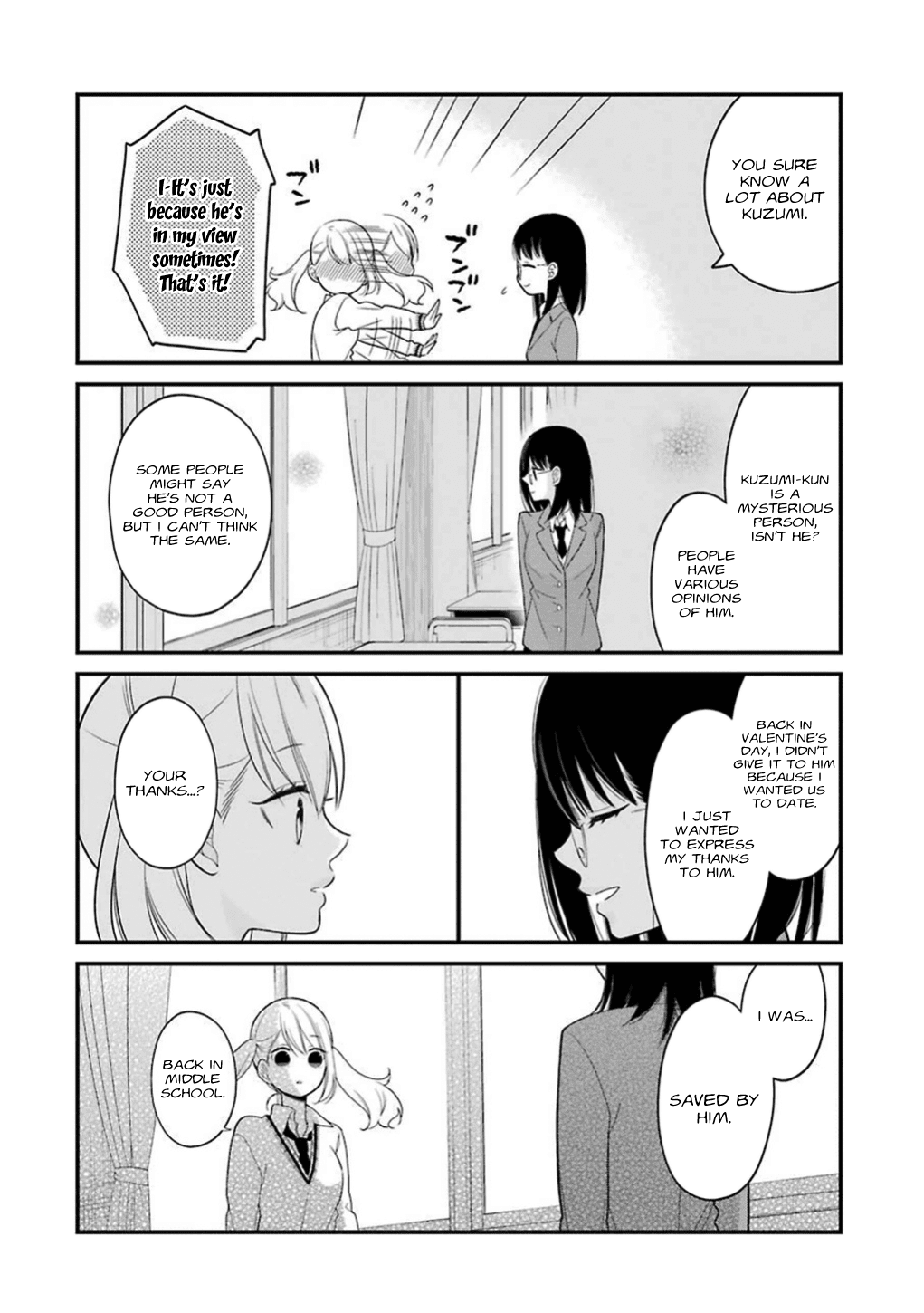Kuzumi-kun, Kuuki Yometemasu ka? Chapter 16 page 12 - Chapter 16: The Encounter After School