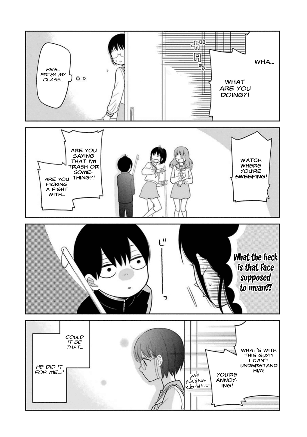 Kuzumi-kun, Kuuki Yometemasu ka? Chapter 16 page 14 - Chapter 16: The Encounter After School