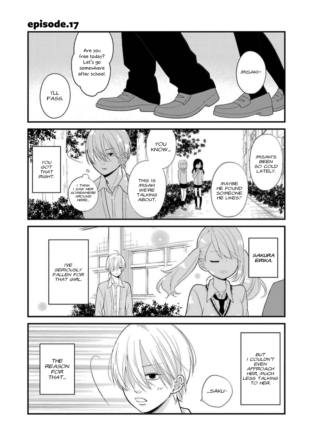 Kuzumi-kun, Kuuki Yometemasu ka? Chapter 17 page 1 - Chapter 17: BOYS·DON'T·CRY