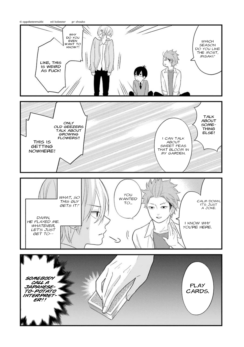Kuzumi-kun, Kuuki Yometemasu ka? Chapter 17 page 10 - Chapter 17: BOYS·DON'T·CRY
