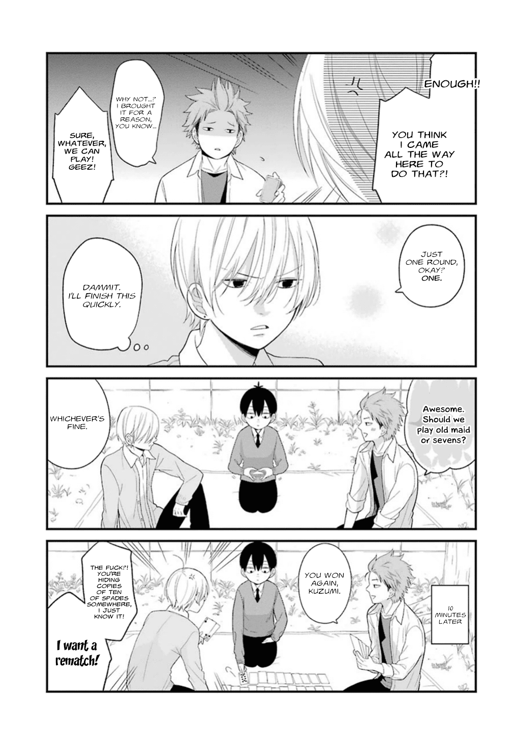 Kuzumi-kun, Kuuki Yometemasu ka? Chapter 17 page 11 - Chapter 17: BOYS·DON'T·CRY