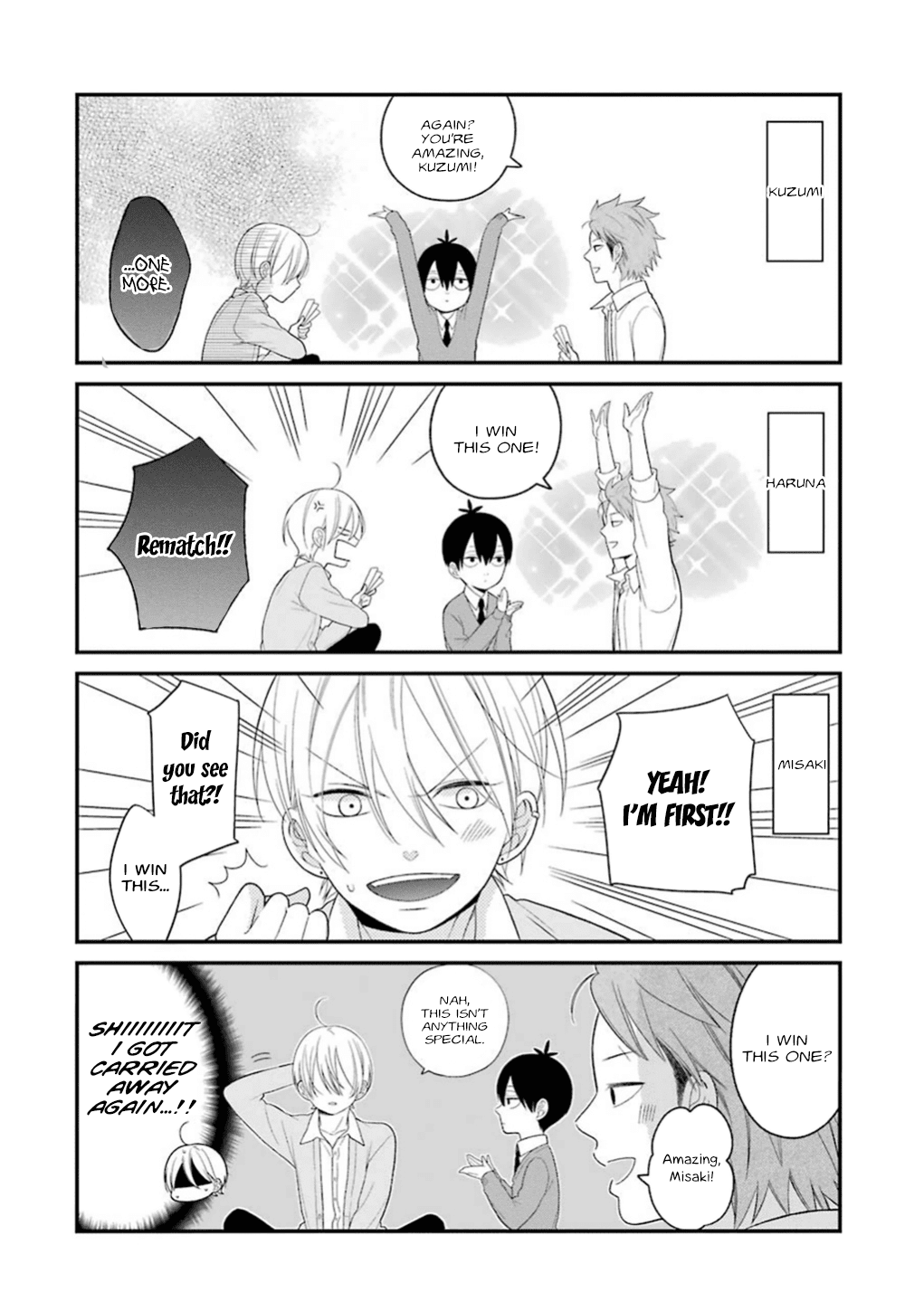 Kuzumi-kun, Kuuki Yometemasu ka? Chapter 17 page 12 - Chapter 17: BOYS·DON'T·CRY