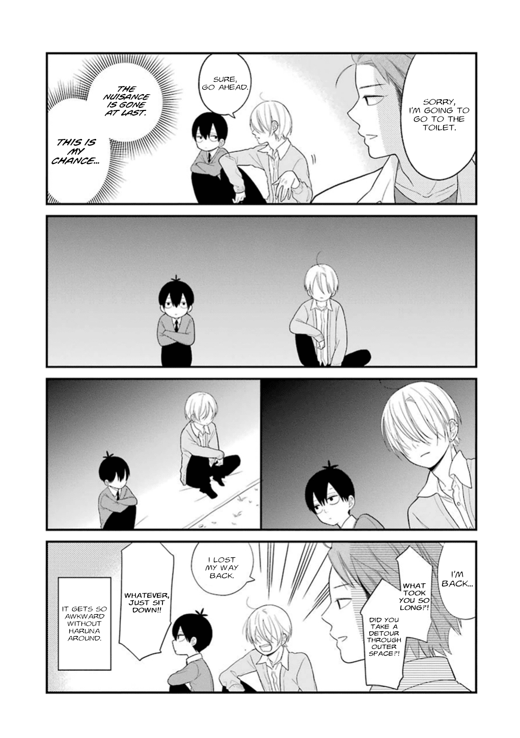 Kuzumi-kun, Kuuki Yometemasu ka? Chapter 17 page 13 - Chapter 17: BOYS·DON'T·CRY