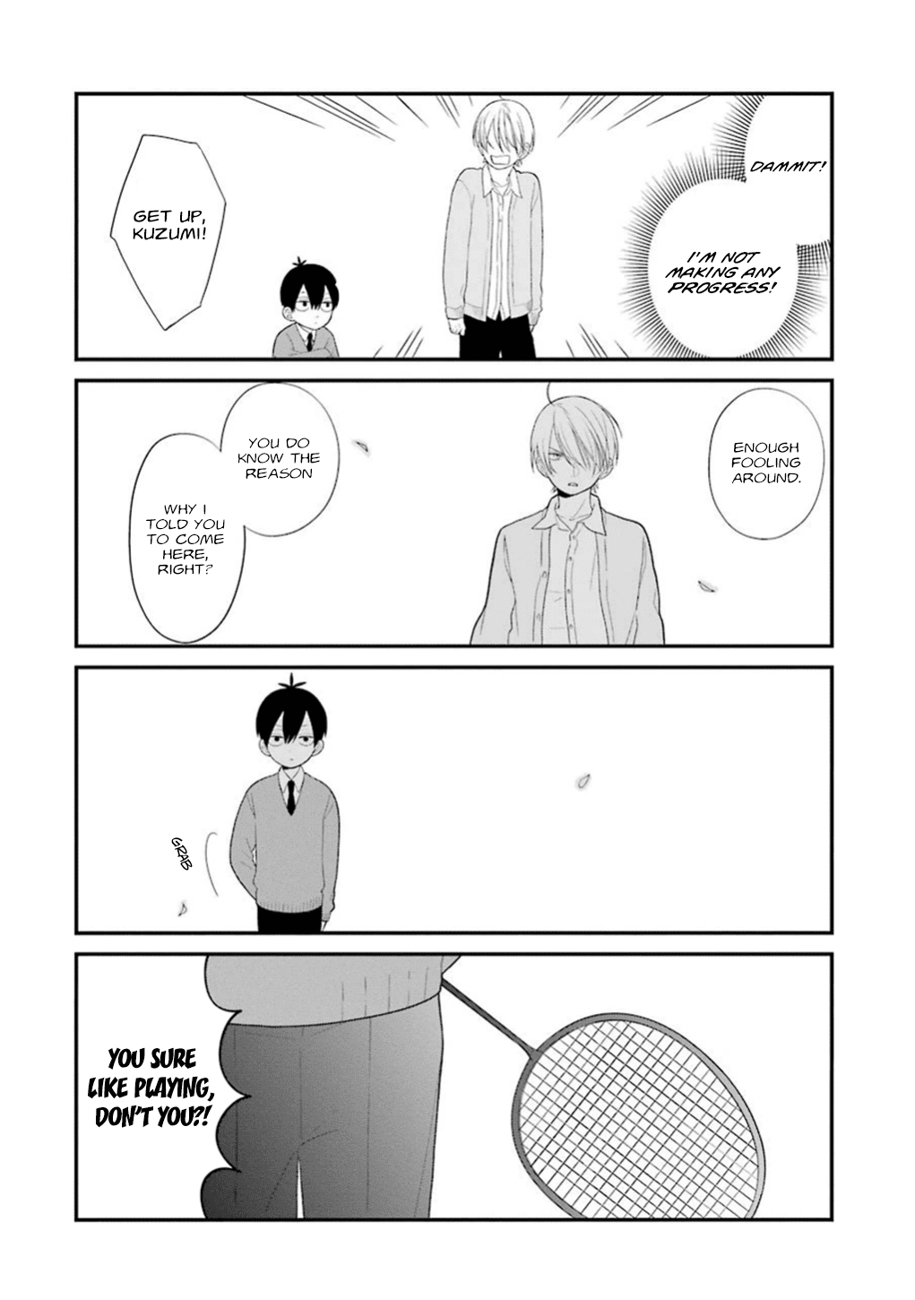 Kuzumi-kun, Kuuki Yometemasu ka? Chapter 17 page 14 - Chapter 17: BOYS·DON'T·CRY