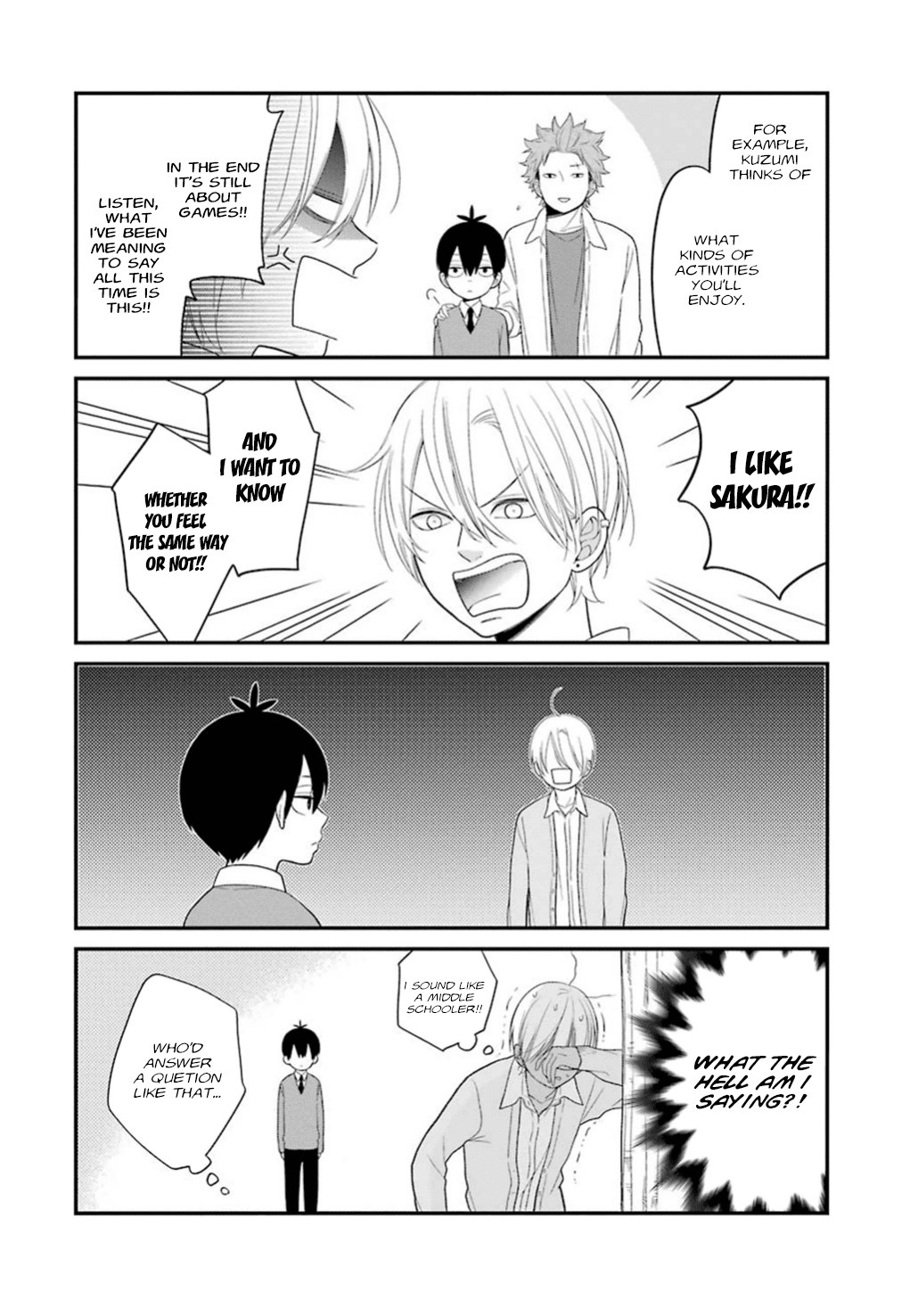 Kuzumi-kun, Kuuki Yometemasu ka? Chapter 17 page 16 - Chapter 17: BOYS·DON'T·CRY