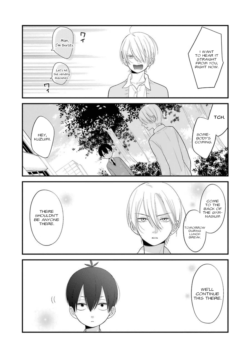 Kuzumi-kun, Kuuki Yometemasu ka? Chapter 17 page 5 - Chapter 17: BOYS·DON'T·CRY