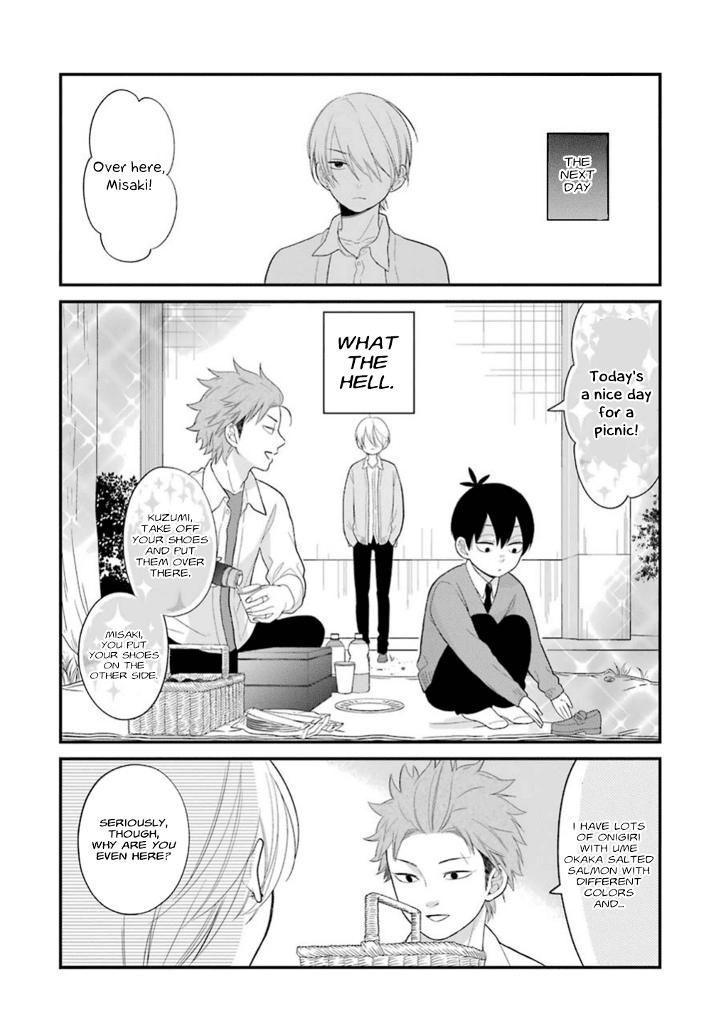 Kuzumi-kun, Kuuki Yometemasu ka? Chapter 17 page 6 - Chapter 17: BOYS·DON'T·CRY