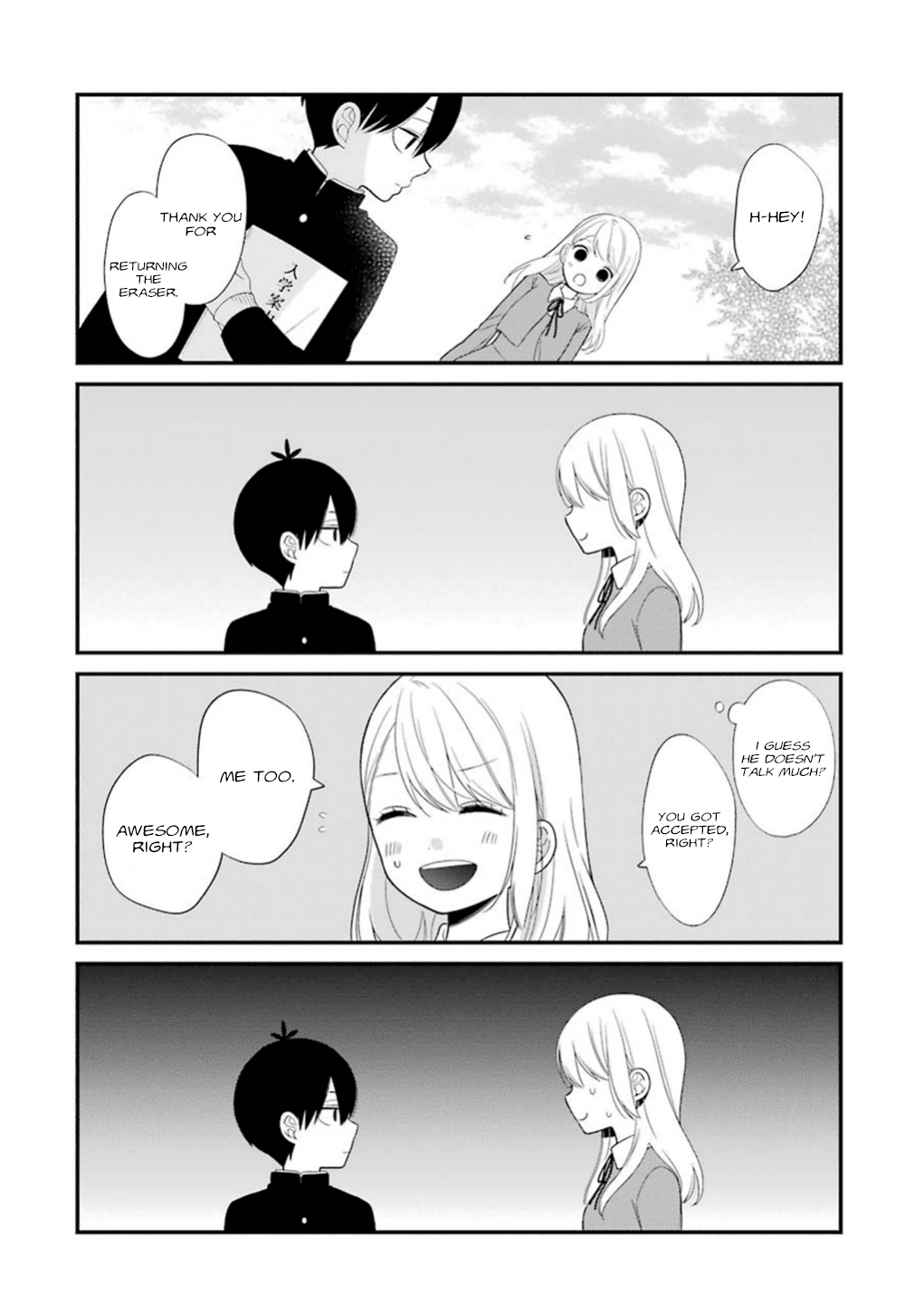 Kuzumi-kun, Kuuki Yometemasu ka? Chapter 18 page 16 - Chapter 18: The Beginning