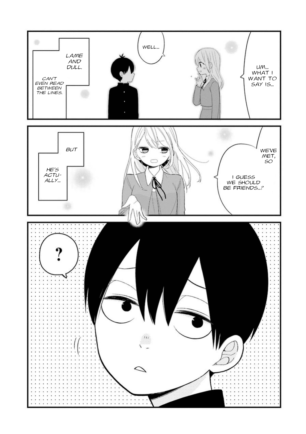 Kuzumi-kun, Kuuki Yometemasu ka? Chapter 18 page 17 - Chapter 18: The Beginning