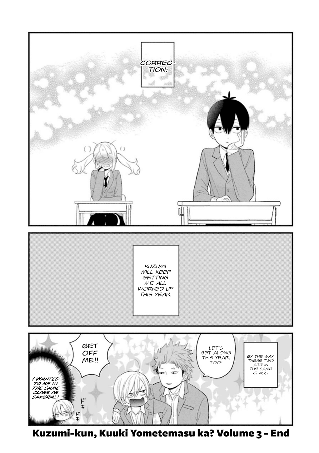 Kuzumi-kun, Kuuki Yometemasu ka? Chapter 18 page 23 - Chapter 18: The Beginning