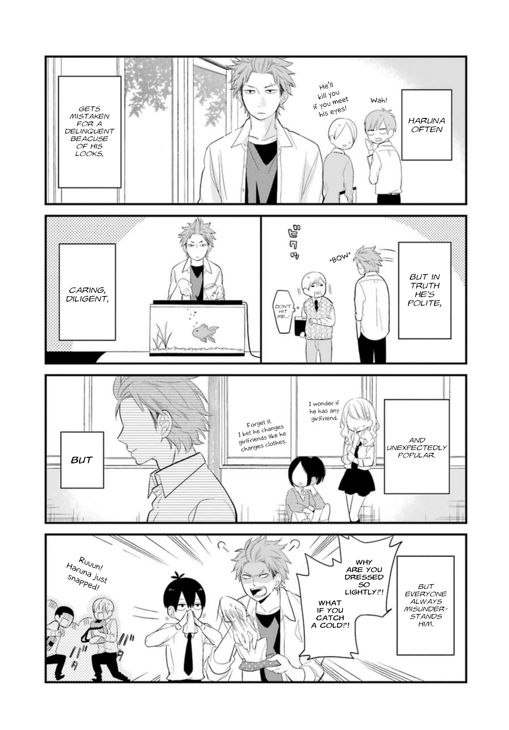 Kuzumi-kun, Kuuki Yometemasu ka? Chapter 2 page 4 - Chapter 2: Kuzumi & Haruna