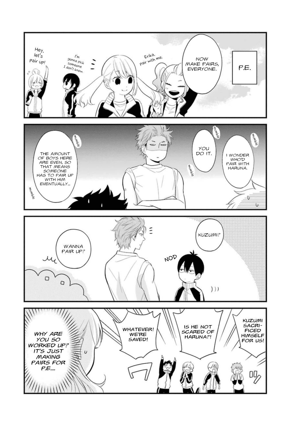 Kuzumi-kun, Kuuki Yometemasu ka? Chapter 2 page 5 - Chapter 2: Kuzumi & Haruna