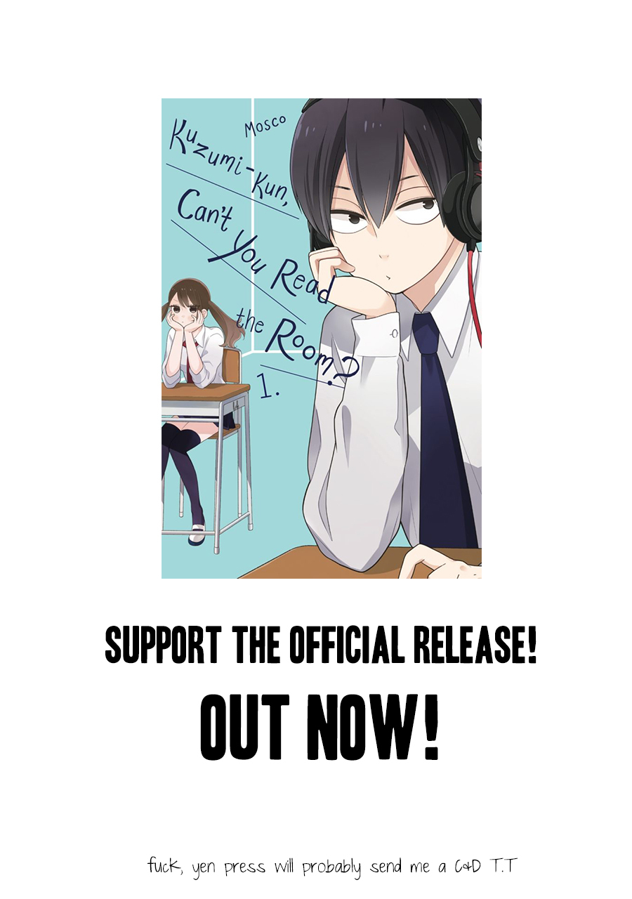 Kuzumi-kun, Kuuki Yometemasu ka? Chapter 27 page 1 - Chapter 27: After School Voice