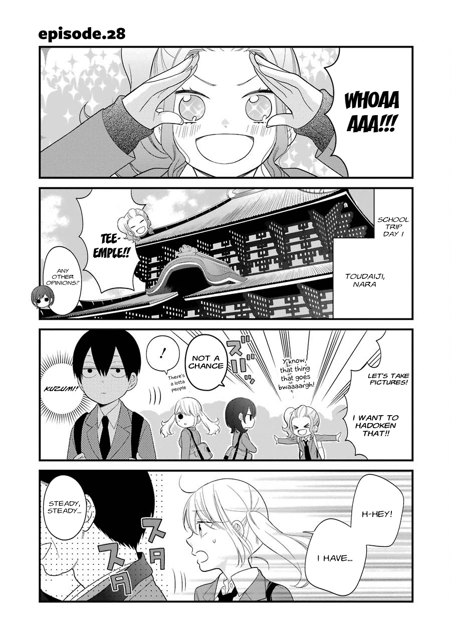 Kuzumi-kun, Kuuki Yometemasu ka? Chapter 28 page 1 - Chapter 28: School trip Day one