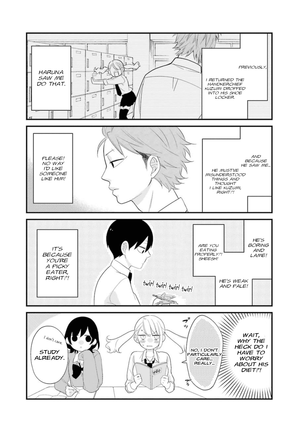 Kuzumi-kun, Kuuki Yometemasu ka? Chapter 3 page 3 - Chapter 3: LOVER IN THE RAIN