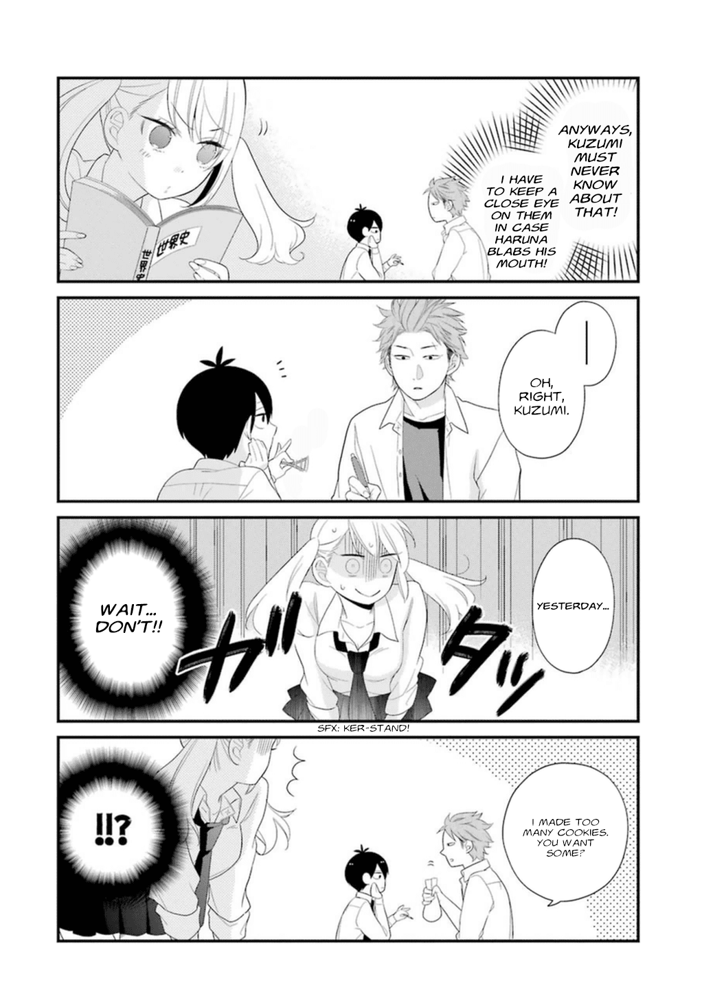Kuzumi-kun, Kuuki Yometemasu ka? Chapter 3 page 4 - Chapter 3: LOVER IN THE RAIN