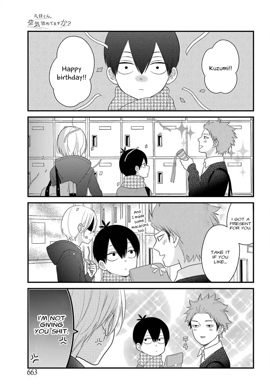 Kuzumi-kun, Kuuki Yometemasu ka? Chapter 31 page 18 - Chapter 31: Happy Birthday