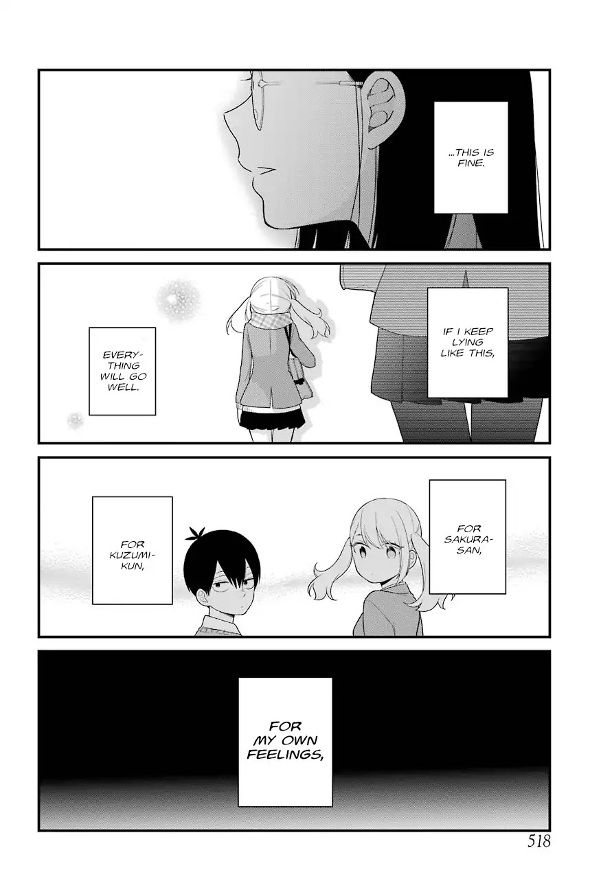 Kuzumi-kun, Kuuki Yometemasu ka? Chapter 35 page 16 - Chapter 35: Chocolate war (Once again)