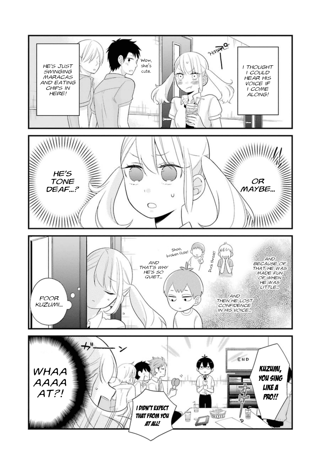 Kuzumi-kun, Kuuki Yometemasu ka? Chapter 4 page 11 - Chapter 4: I want to hear your voice right now
