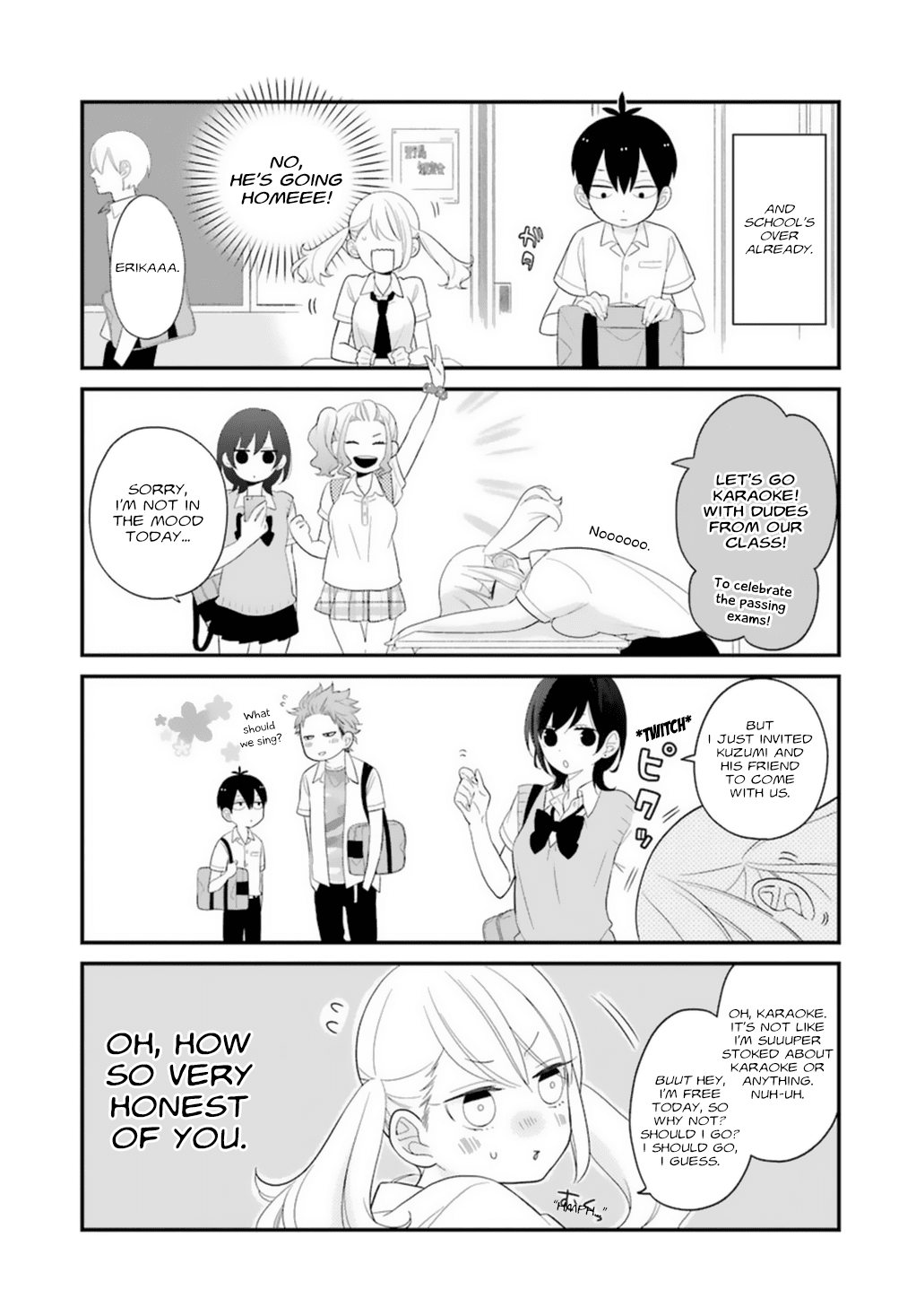 Kuzumi-kun, Kuuki Yometemasu ka? Chapter 4 page 7 - Chapter 4: I want to hear your voice right now