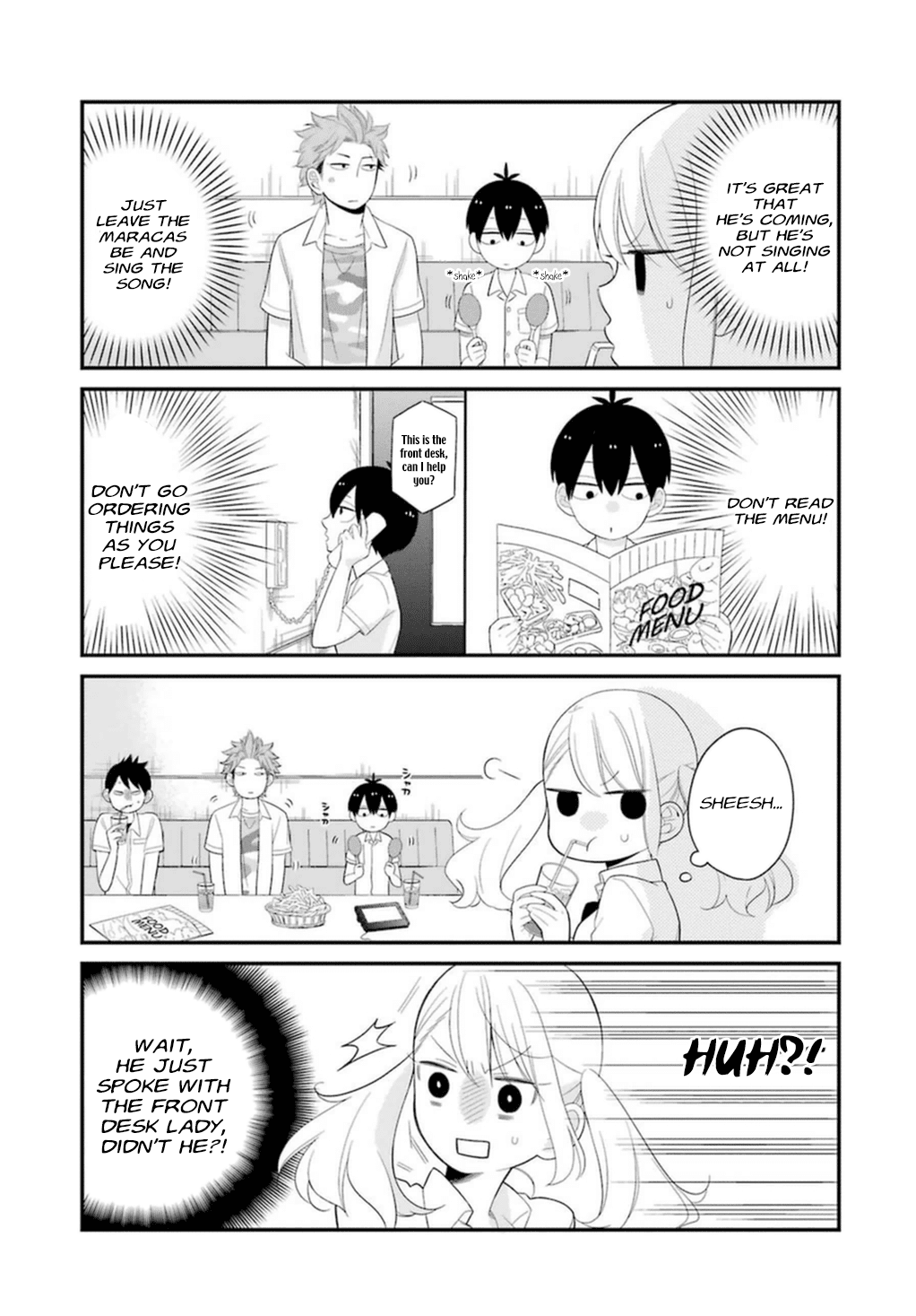 Kuzumi-kun, Kuuki Yometemasu ka? Chapter 4 page 9 - Chapter 4: I want to hear your voice right now