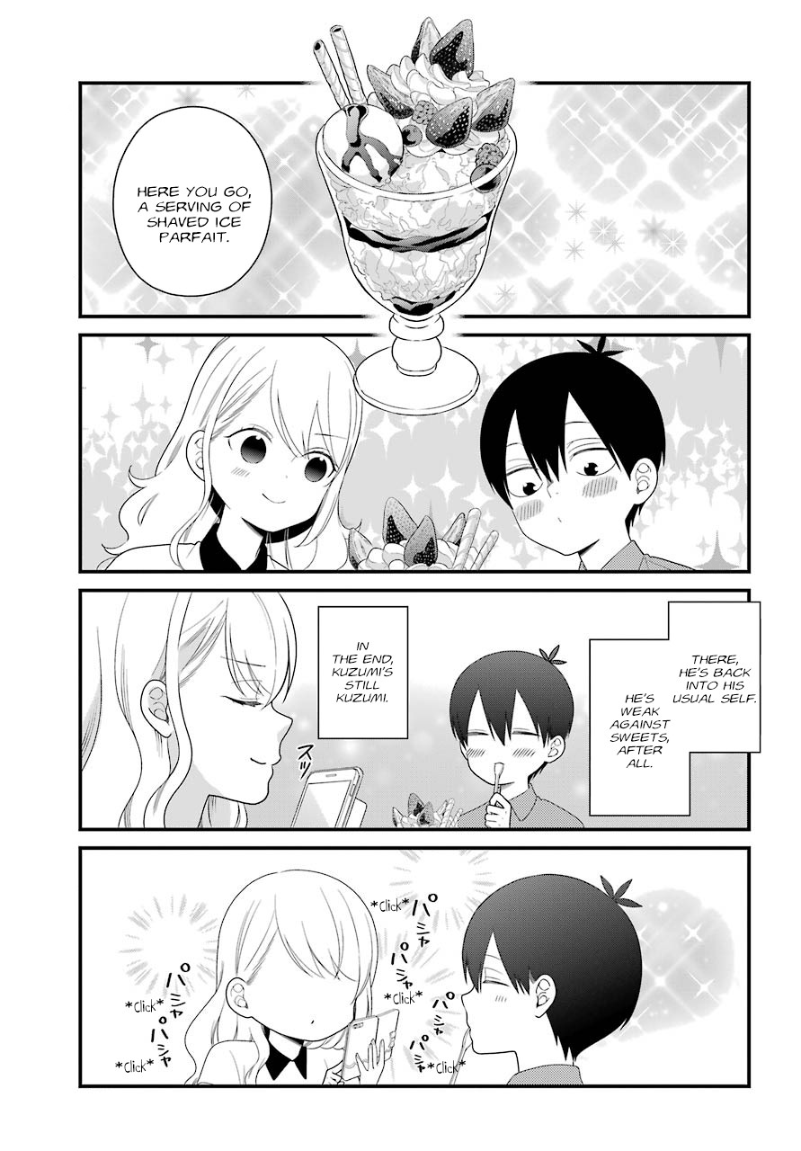 Kuzumi-kun, Kuuki Yometemasu ka? Chapter 44 page 10 - Chapter 44: Something's wrong with him today