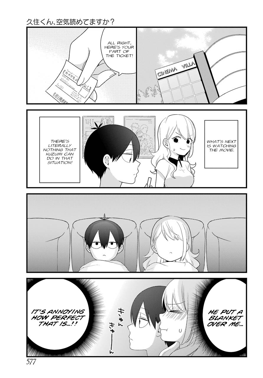 Kuzumi-kun, Kuuki Yometemasu ka? Chapter 44 page 14 - Chapter 44: Something's wrong with him today