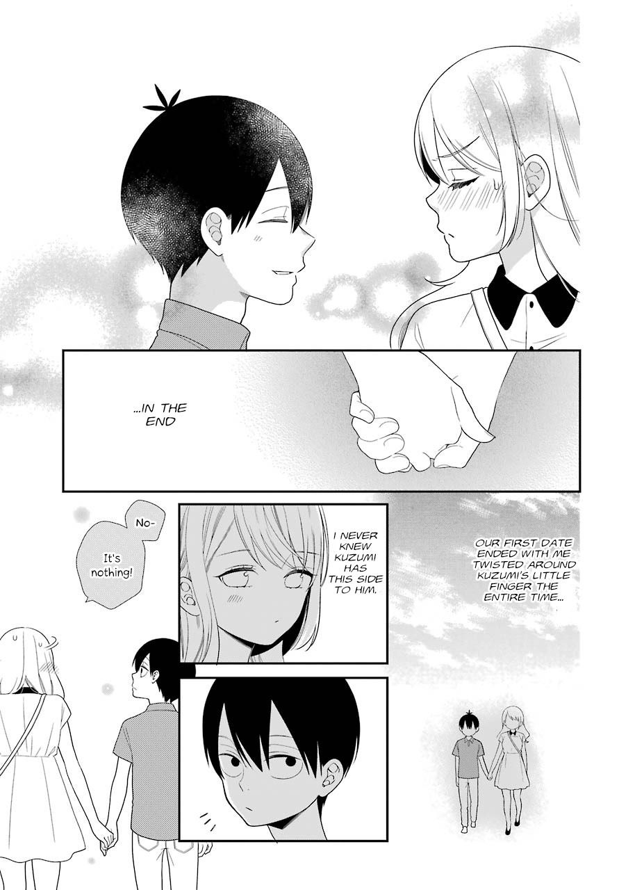 Kuzumi-kun, Kuuki Yometemasu ka? Chapter 44 page 18 - Chapter 44: Something's wrong with him today