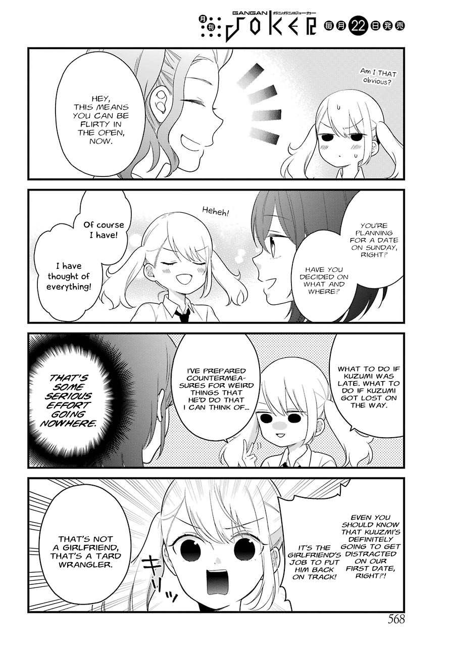 Kuzumi-kun, Kuuki Yometemasu ka? Chapter 44 page 5 - Chapter 44: Something's wrong with him today