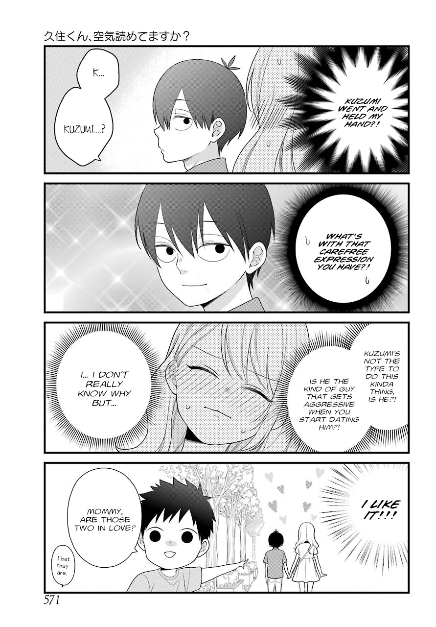 Kuzumi-kun, Kuuki Yometemasu ka? Chapter 44 page 8 - Chapter 44: Something's wrong with him today