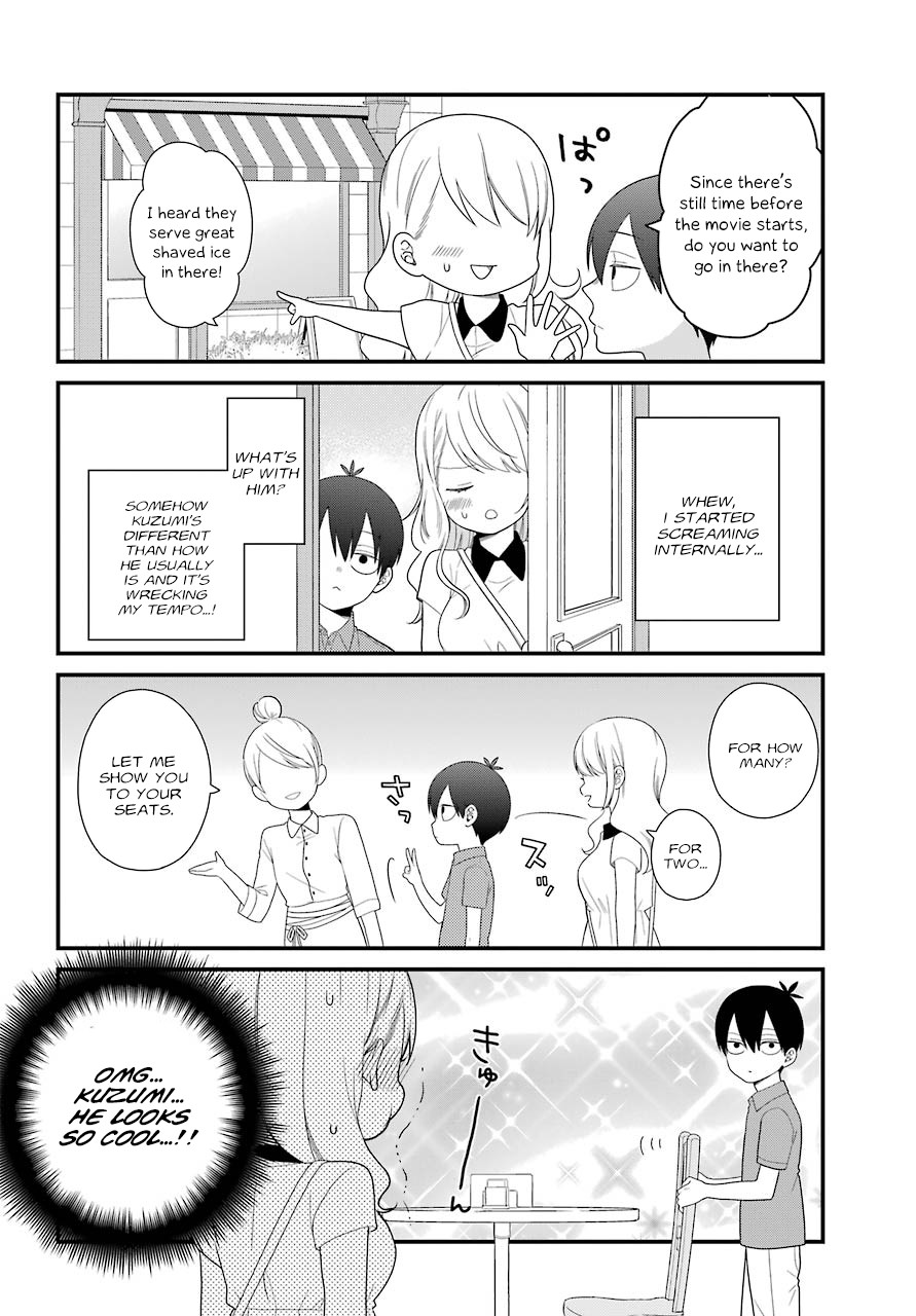 Kuzumi-kun, Kuuki Yometemasu ka? Chapter 44 page 9 - Chapter 44: Something's wrong with him today
