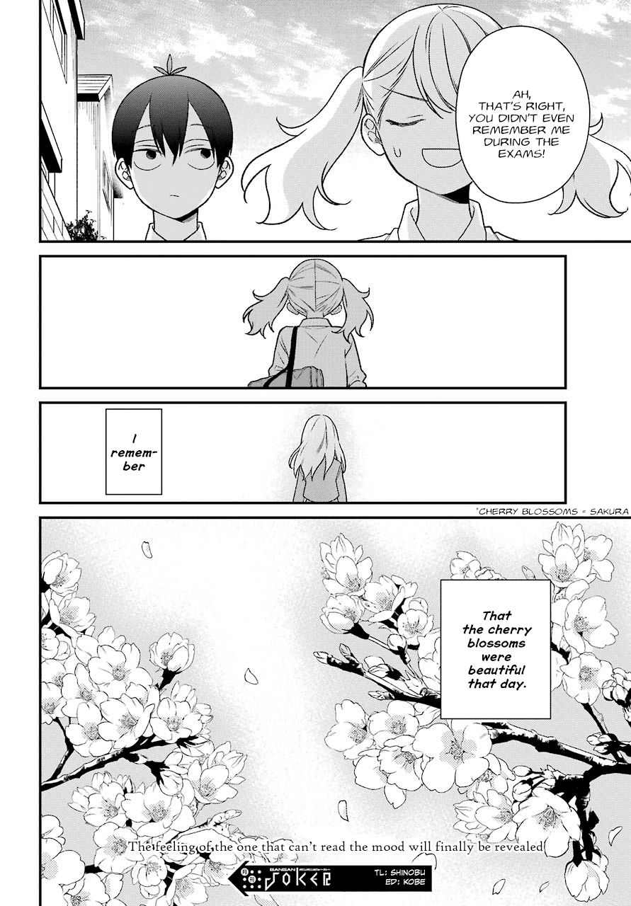 Kuzumi-kun, Kuuki Yometemasu ka? Chapter 49 page 22 - Chapter 49: The distance between them