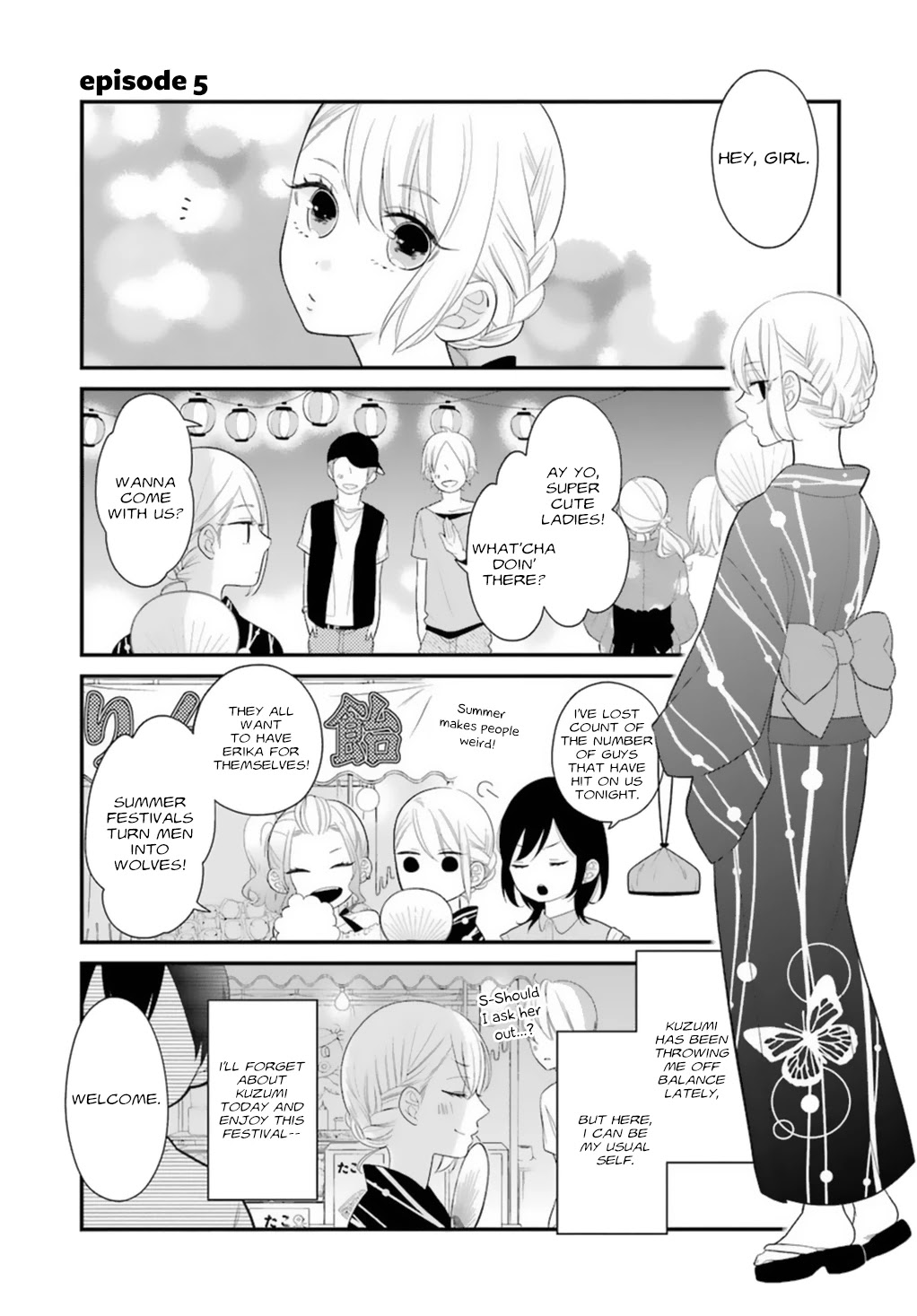 Kuzumi-kun, Kuuki Yometemasu ka? Chapter 5 page 1 - Chapter 5: It's all Summer's fault!