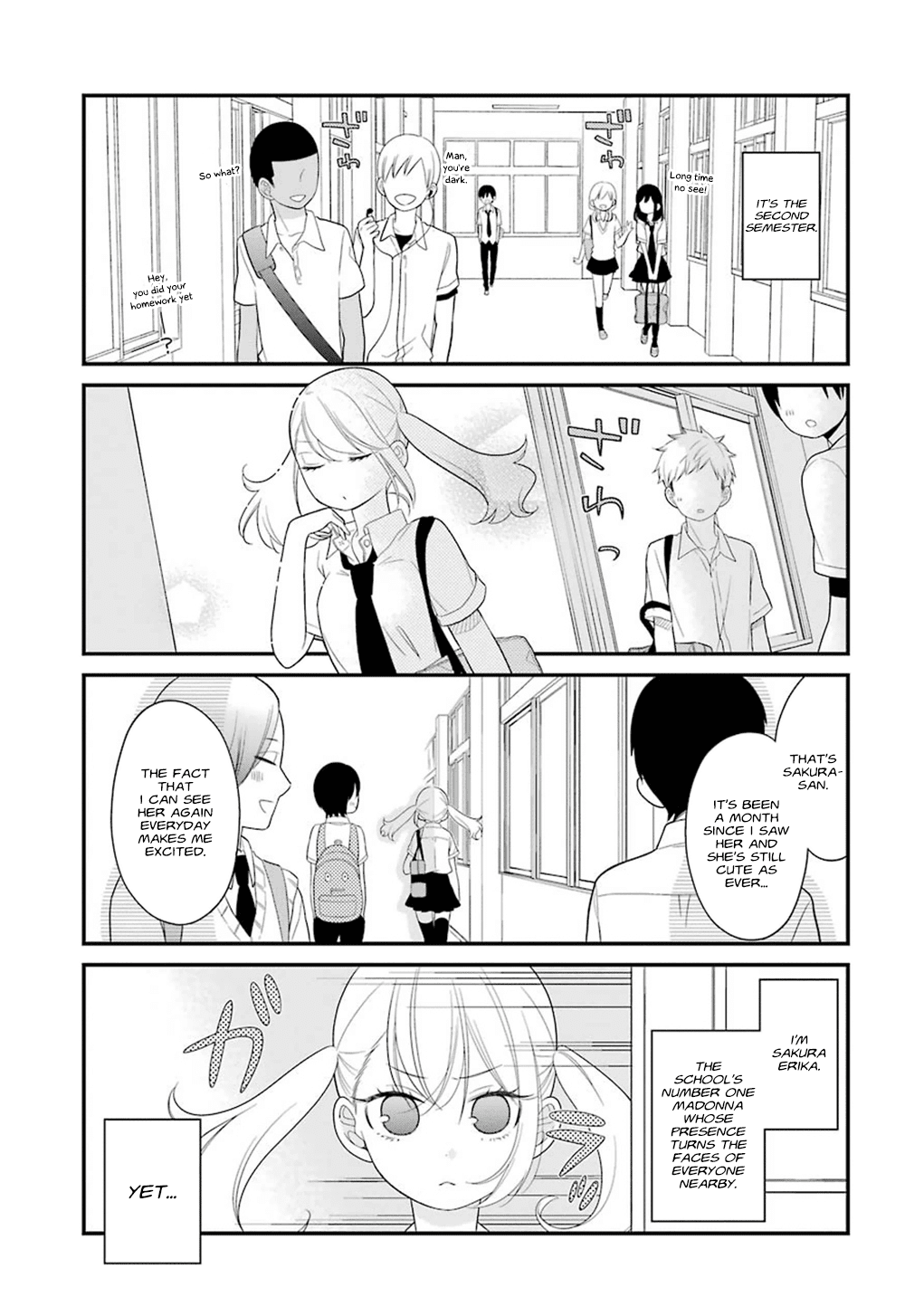 Kuzumi-kun, Kuuki Yometemasu ka? Chapter 6 page 3 - Chapter 6: The Second Semester