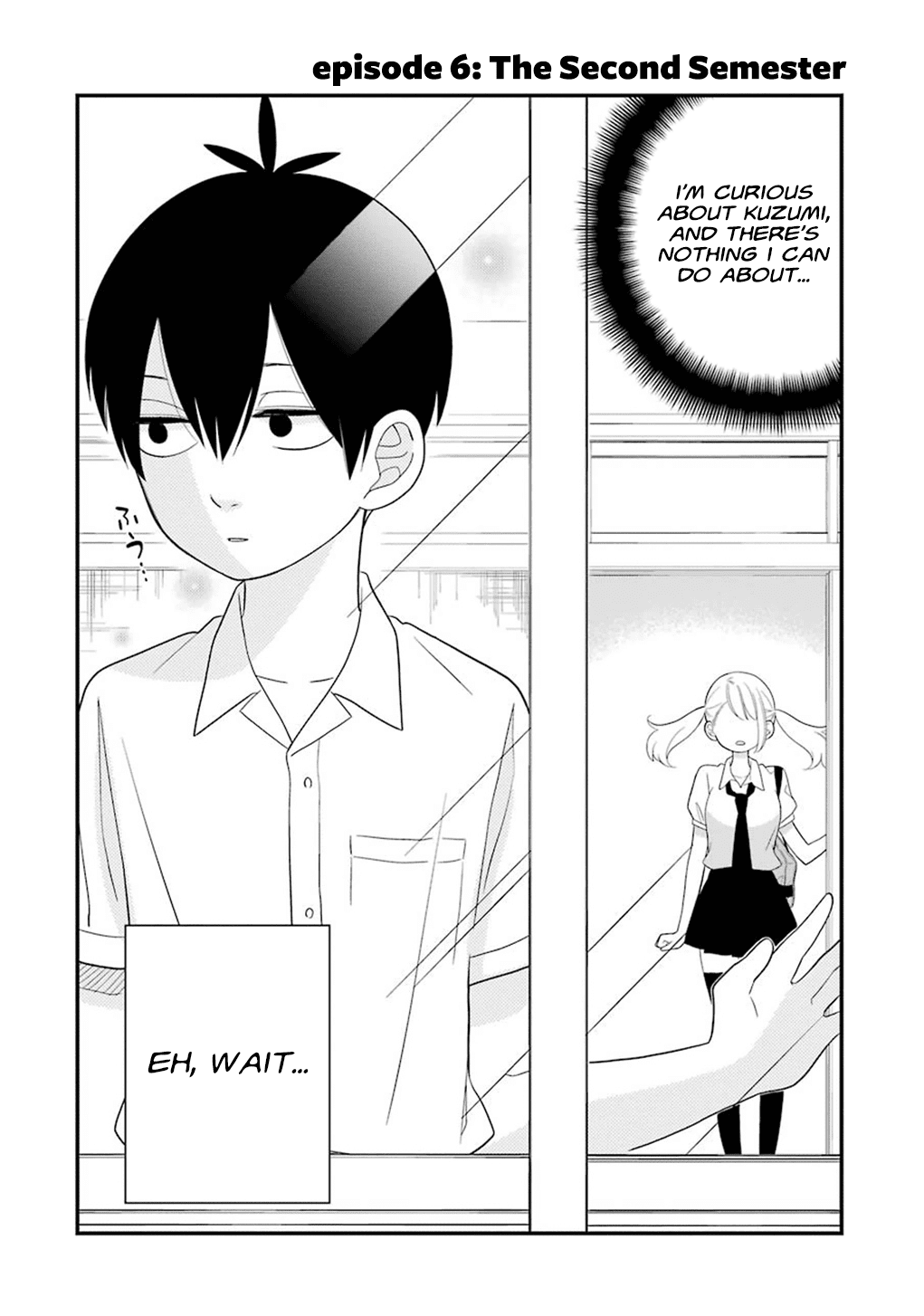 Kuzumi-kun, Kuuki Yometemasu ka? Chapter 6 page 4 - Chapter 6: The Second Semester