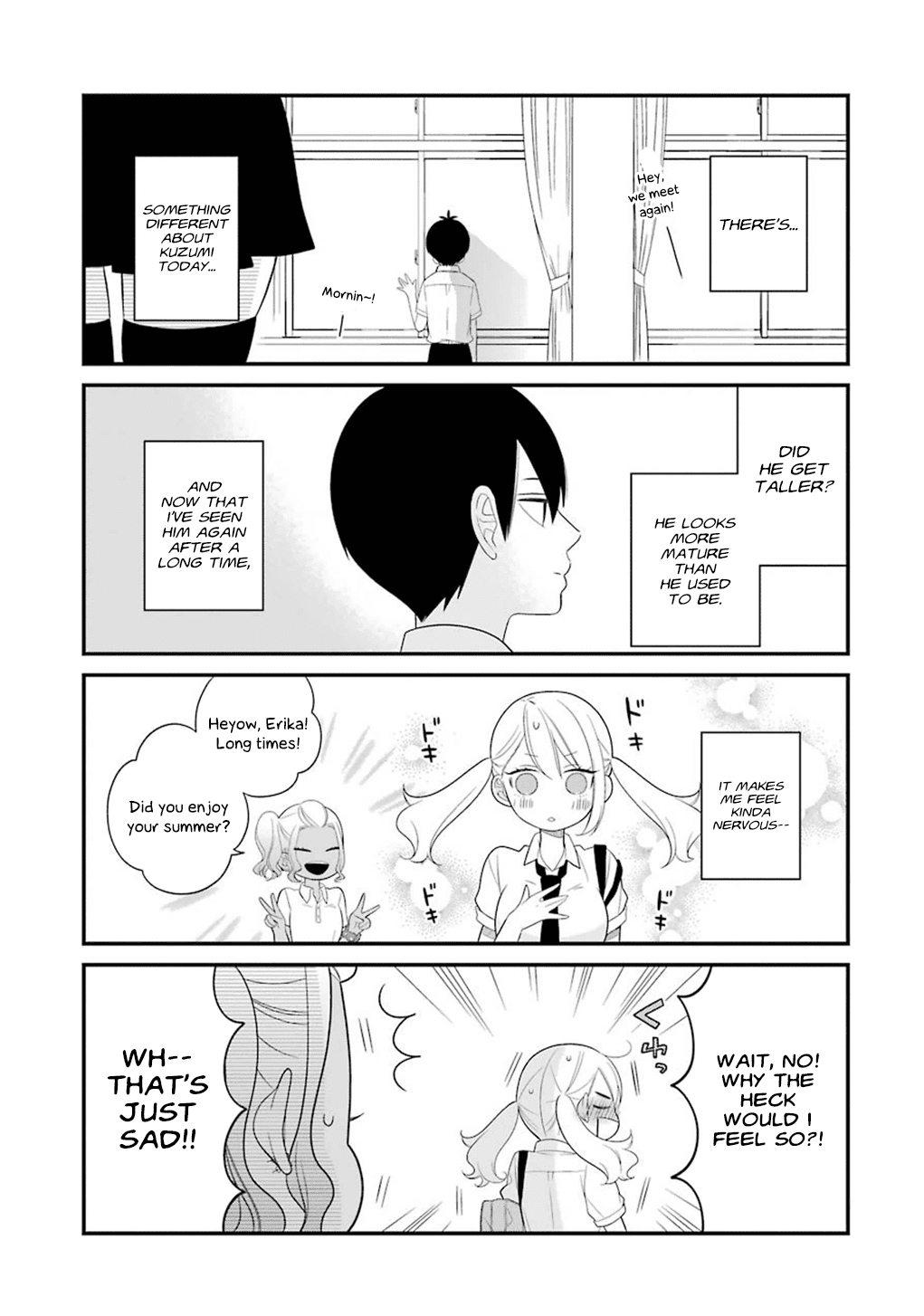 Kuzumi-kun, Kuuki Yometemasu ka? Chapter 6 page 5 - Chapter 6: The Second Semester