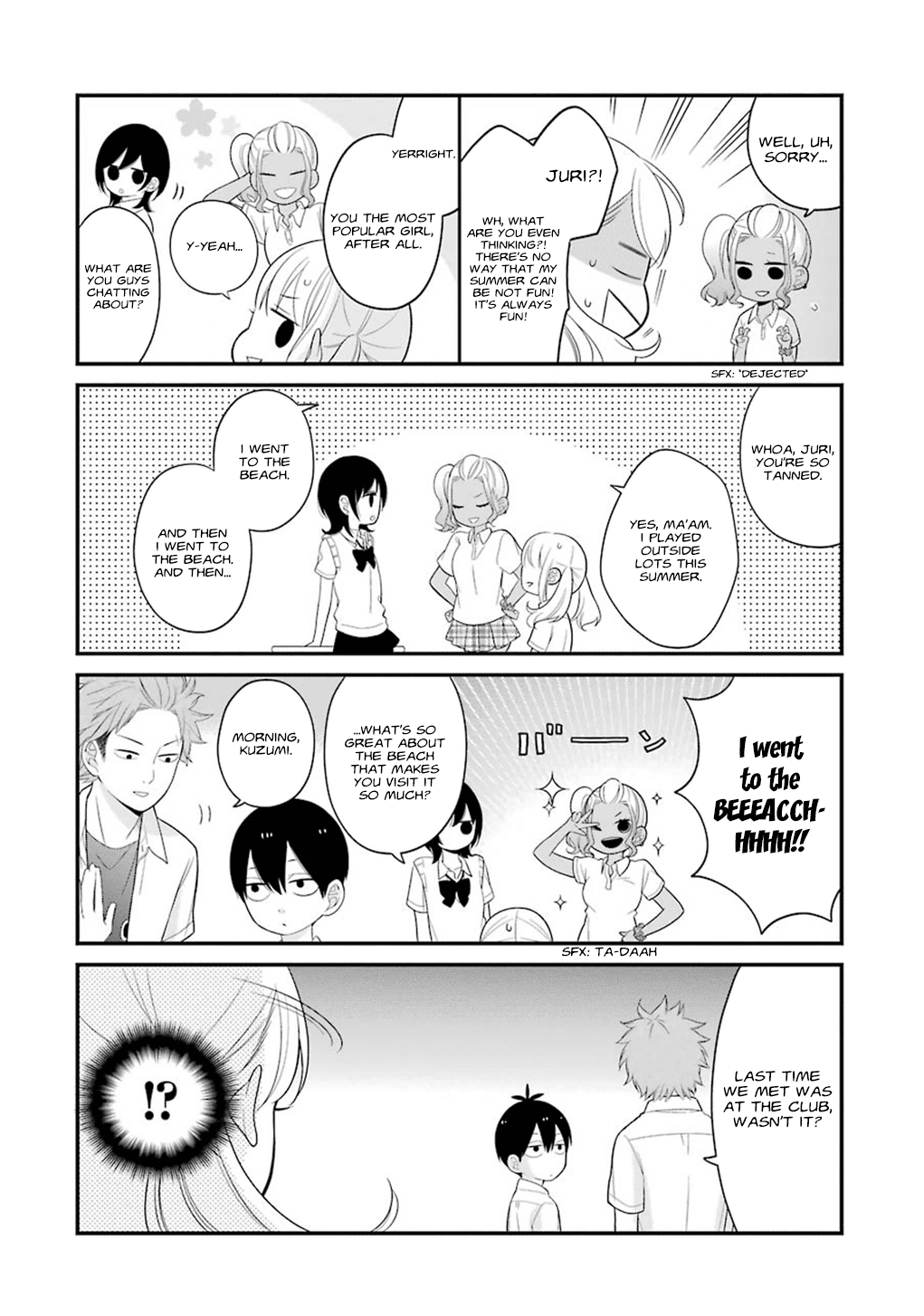 Kuzumi-kun, Kuuki Yometemasu ka? Chapter 6 page 6 - Chapter 6: The Second Semester