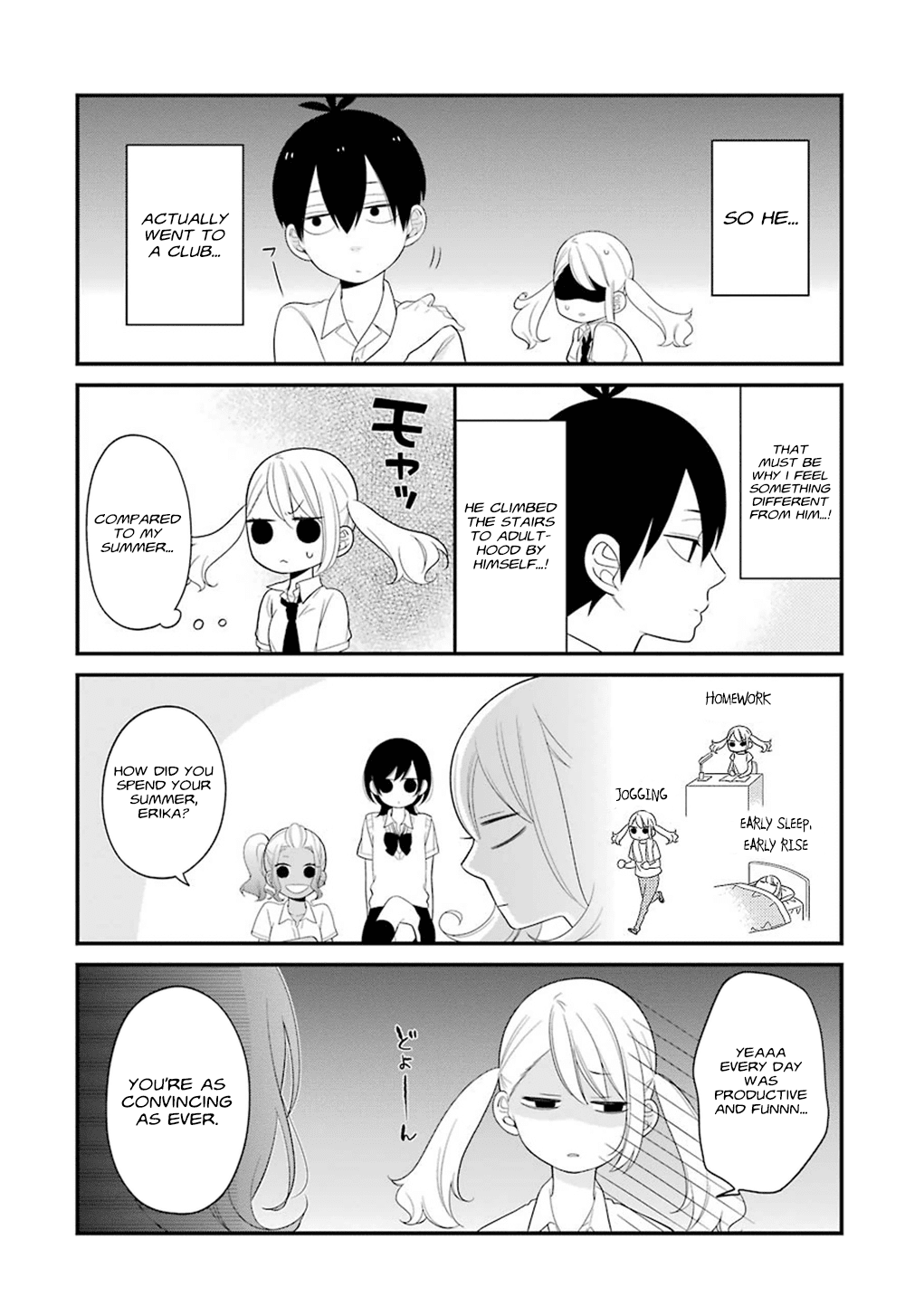 Kuzumi-kun, Kuuki Yometemasu ka? Chapter 6 page 8 - Chapter 6: The Second Semester