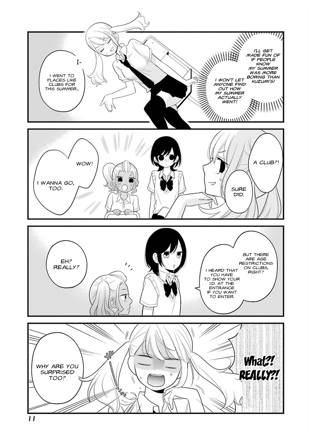 Kuzumi-kun, Kuuki Yometemasu ka? Chapter 6 page 9 - Chapter 6: The Second Semester