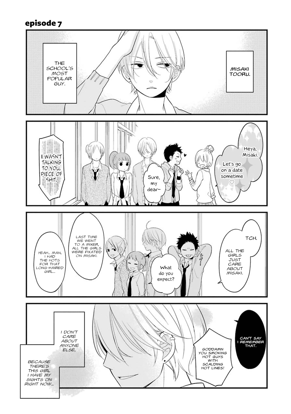 Kuzumi-kun, Kuuki Yometemasu ka? Chapter 7 page 1 - Chapter 7: That Guy MIsaki Tooru