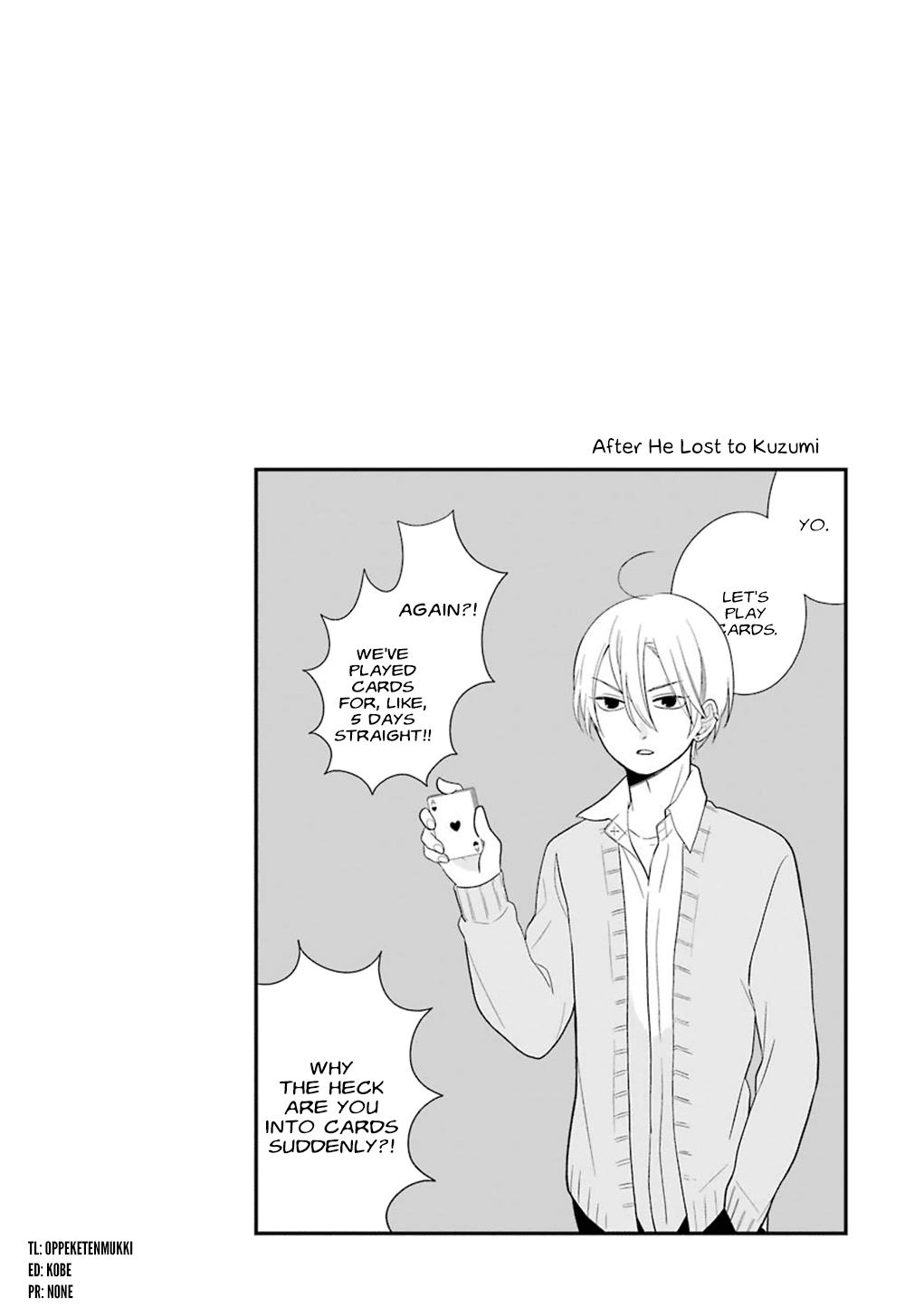 Kuzumi-kun, Kuuki Yometemasu ka? Chapter 7 page 23 - Chapter 7: That Guy MIsaki Tooru