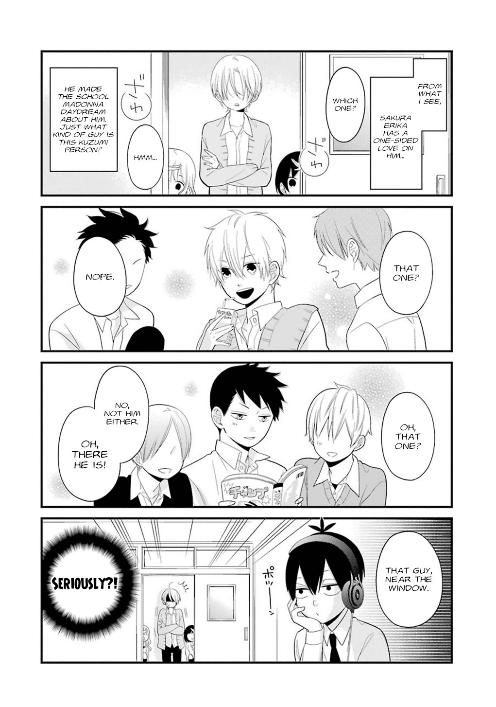 Kuzumi-kun, Kuuki Yometemasu ka? Chapter 7 page 4 - Chapter 7: That Guy MIsaki Tooru
